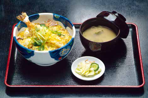 長寿丼（味噌汁付）